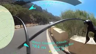 From Masca (Tenerife) up to Santiago El Teide. Normal Youtube view and or VR 360 view. (no audio)