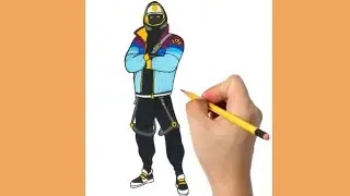 How to draw SUBZERO CRYPTIC Skin Fortnite| Fortnite New Skins #fortnite