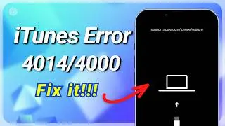 How to Fix iTunes Error 4014/4000 on iPhone During Restore or Update (2026)