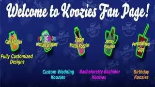 Custom Can Koozies Order Now 518-964-1018 For