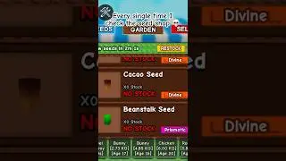 This happenes everytime I check the Grow a garden seed shop #growagarden #roblox #growagardenupdate