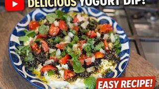 Delicious and Healthy Yogurt Layers Dip تغميسة طبقات اللبنة والزبادي الصحية