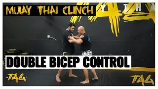 Muay Thai Clinch - Double Bicep Control Pummeling Drill with Chris Aboy, Eddie Ramirez, Rehan Ilyas