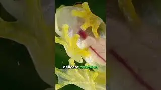 Frog That Look Like a Glass, THE GLASS FROG ( Centrolenidae) #shorts