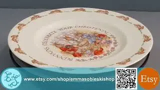 Vintage 1980s Royal Doulton Fine Bone China 'Bunnykins' Christening Ware - Various Available