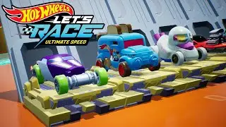 Hot Wheels Let's Race: Максимальная скорость — Hi-Roller и Shark Bite