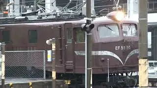 EF58 旅の贈り物　徳山駅