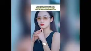 Automatic zoom reading glasses, anti-blue light and anti-radiation, eye protection