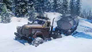 Snow Runner | Oil Tank Delivery | Step 33-64 Crocodile