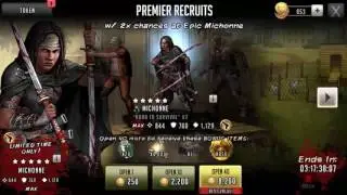 Opening 2 elite characters and 22 weapons tokens and elite item tokens