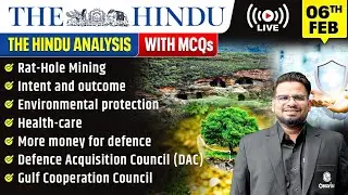 The Hindu Analysis | 6th February 2026 | The Hindu Newspaper  - Practice Questions | Prashant Sir