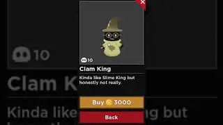 Coffee Wizard is Clam King confirmed | Tower Heroes