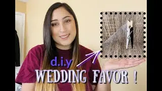 D.I.Y BRIDE & GROOM Wedding Favors