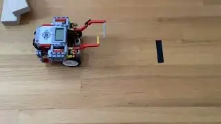 How to make your EV3 LEGO robot STOP at a BLACK LINE (using the EV3 color sensor)