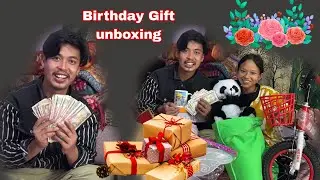 Xori ko birthday gift 🎁 unboxing gardai||Aba vlog audaina hola Hamro🥺