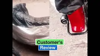 11.11HOME ESSENTIAL MOTOR BIKE COVER ALL SIZES BIKE PARKING COVER  WITH LOCK HOLE, DUST SCRATCH AND