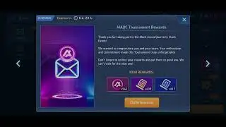 MAQC TOURNAMENT REWARDS COLLECTION 🔥