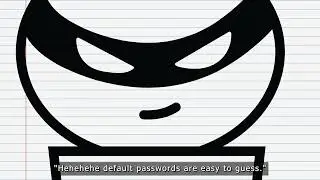 Change Your Default Password