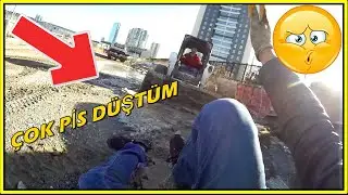 Çamura Düştüm / Sokağa çıkma yasağinda işe gitmek /Traktör römork taşıdım