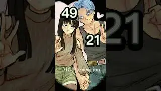 Trunks x mai ll #shorts #dbs #anime #ytshorts #dragonballworld #trunksxmai