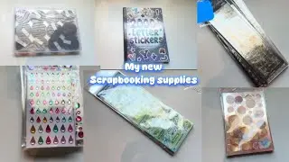 My new scrapbooking supplies for K-pop Demon Hunters scrapbooking! 😄