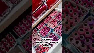 Wholesale shop in Mysore for lining,falls,sewing threads #wholesale #mysore #tailoring #lining