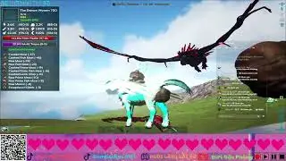 Ark Gaia2 Mod Day 3 : Đ&atilde; Tame Th&agrave;nh C&ocirc;ng Demon Wyvern 700 V&agrave; H&agrave;nh Tr&igrave;nh Nhặt Ve Chai Tiếp Tục