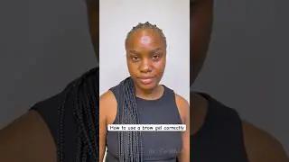 How to lay your brows like a PRO with brow gel #makeupshorts #YouTubeMadeForYou