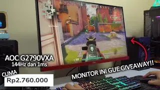 Monitor Gaming AOC G2790VXA Cuma 2 Jutaan !! + GIVEAWAY