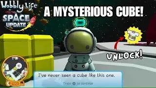 A MYSTERIOUS CUBE! UNLOCK A SHIRT OF A REALLY COOL GAME! Wobbly Life Space Update
