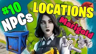 ALL 17 NPC LOCATIONS|MARIGOLD #10| Fortnite SEASON 7| #shorts