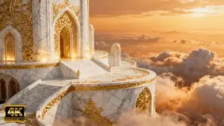 Relaxing Celestial City Above the Clouds | Fantasy World to Unwind