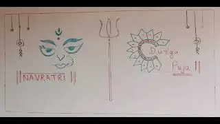 Poster making on Durga Puja 2025.