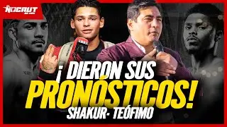 LOS EXPERTOS DIERON sus PRON&Oacute;STICOS sobre la PELEA de TE&Oacute;FIMO L&Oacute;PEZ vs SHAKUR STEVENSON