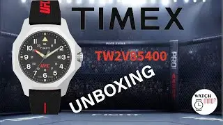 Часы Timex UFC TW2V85400, распаковка
