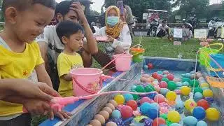 Mainan Anak Memancing ikan Di kolam Mainan