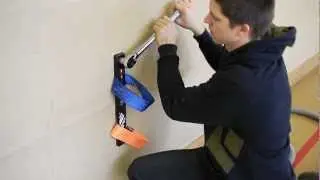 Installation der Slackline-Wandhalterung FLAT