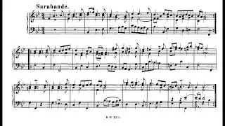J S Bach Suite in B-flat Major BWV 821. Robert Hill, harpsichord. rec 1999