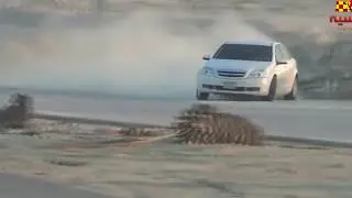 Crazy arab drift Dangerous show off for money from oil allah akbar drivers masters street race