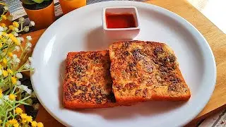 Instant Breakfast Recipe | 5-Minute Dahi  Garlic Toast | Kids&rsquo; Favourite - Indian Tadka
