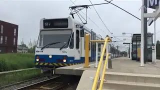 [4K] Sneltram 51 vertrekt met mooi geluid uit Amstelveen Westwijk!