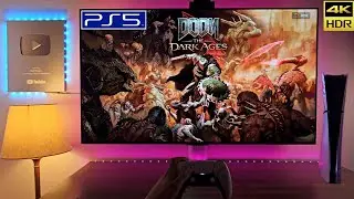 DOOM THE DARK AGES (PS5 Slim) 4K HDR 60FPS Gameplay