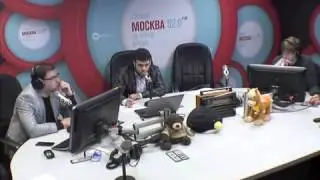 Руфат Гусейнов на Москва FM Startup Cafe 9 марта 2016 года. В гостях Алексей Менн..