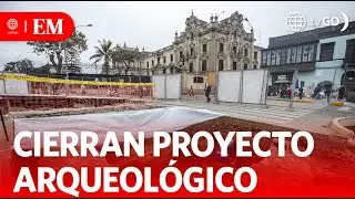 Archaeological finds halted in downtown Lima | Midday Edition | Peru News
