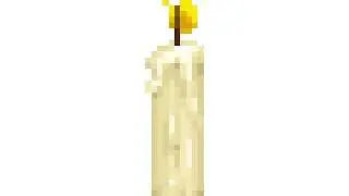 Candle pixel art