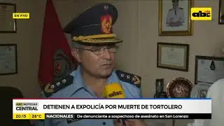 Detienen a ex polic&iacute;a por muerte de tortolero