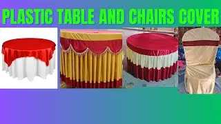 ♨️♨️Best plastic table and chairs cover