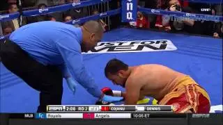 Donovan Dennis KO's Razvan Cojanu