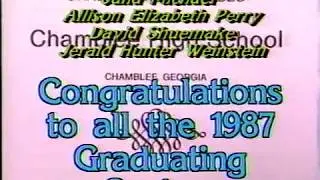 CHS 1987 Graduation List