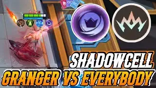 GRANGER SHADOWCELL VS EVERYBODY !! 6 GLORY LEAGUE 6 SHADOWCELL - MAGIC CHESS GO GO 